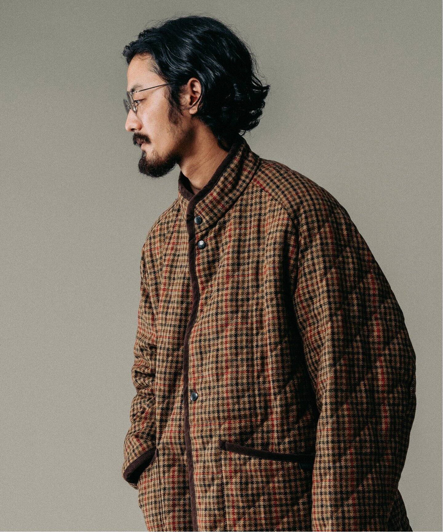 LAVENHAM × Product Twelve for EDIFICE 30th QUILT COAT(Gunclub 