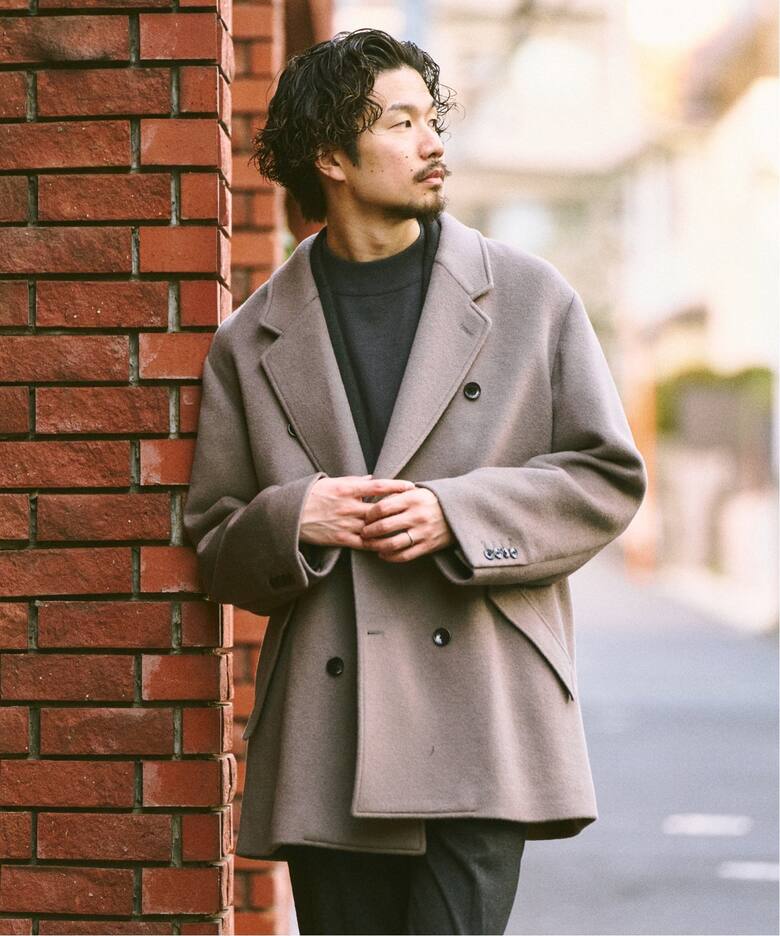 WOOL DOUBLE COAT / ウールダブルコート（チェスターコート）｜417 
