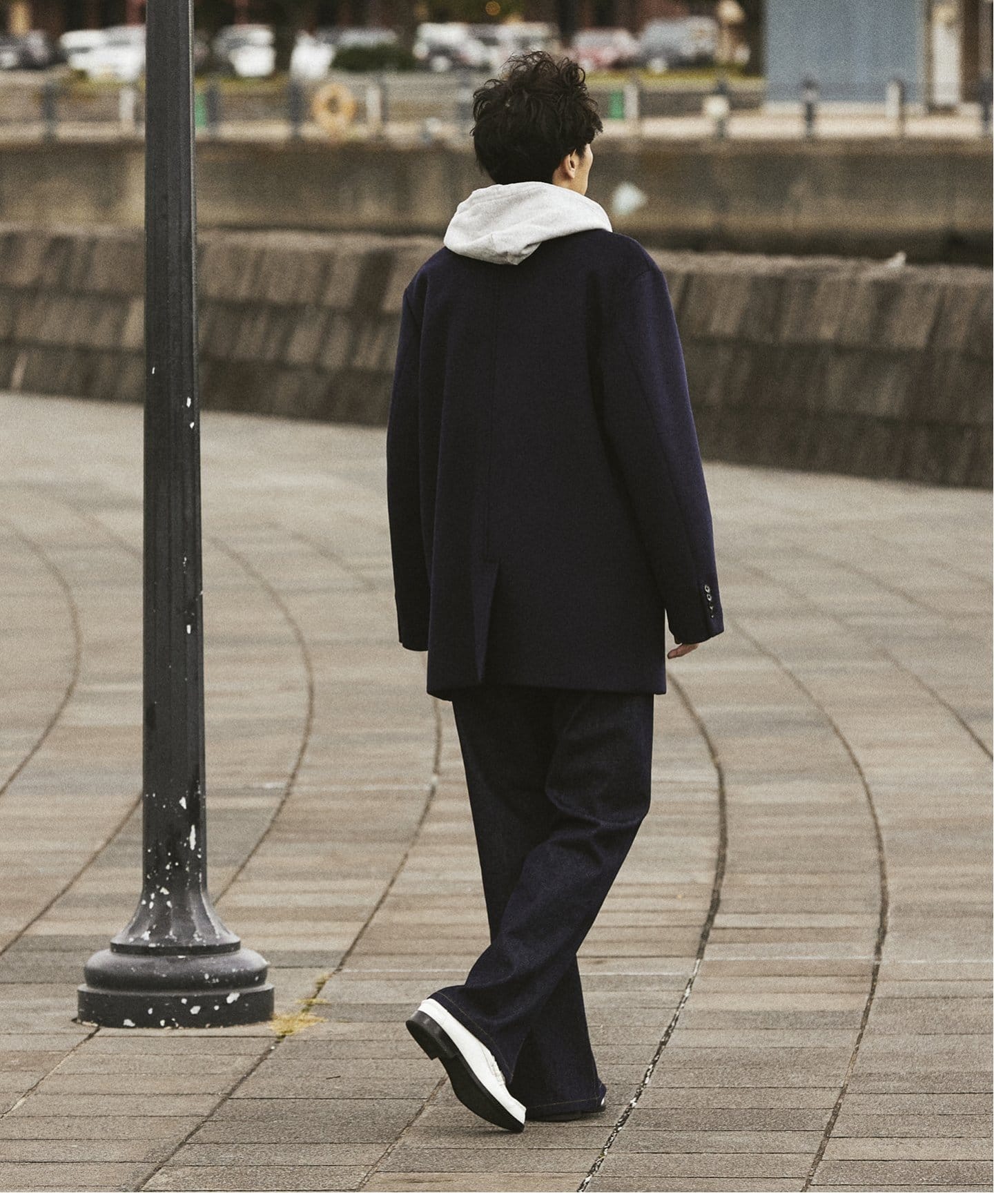 WOOL DOUBLE COAT / ウールダブルコート（チェスターコート）｜417