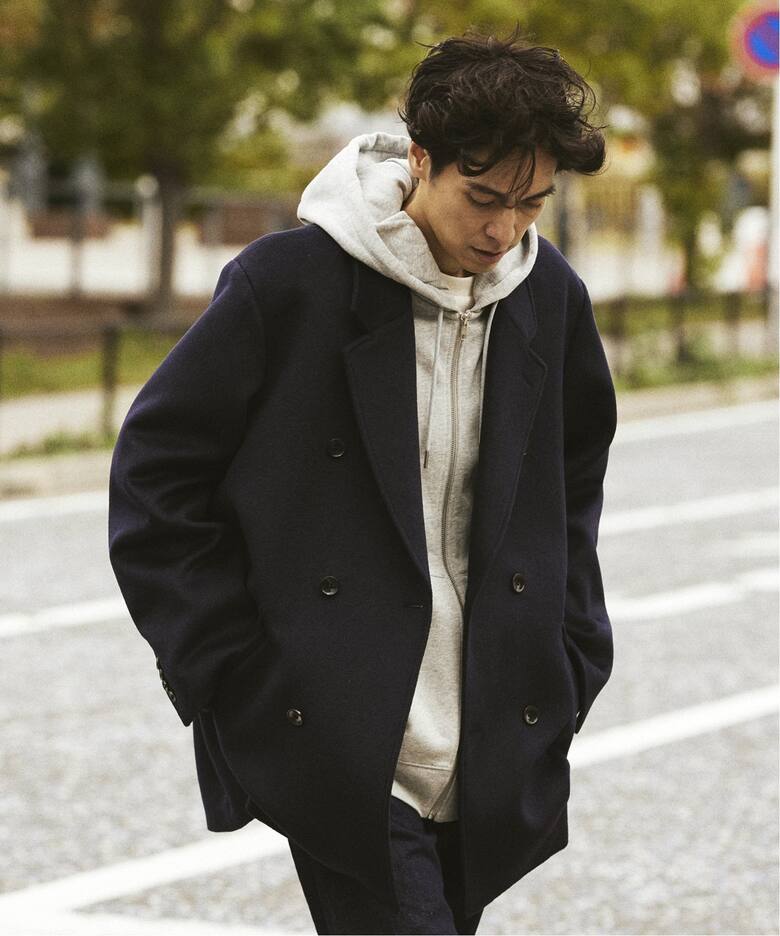 WOOL DOUBLE COAT / ウールダブルコート（チェスターコート）｜417 