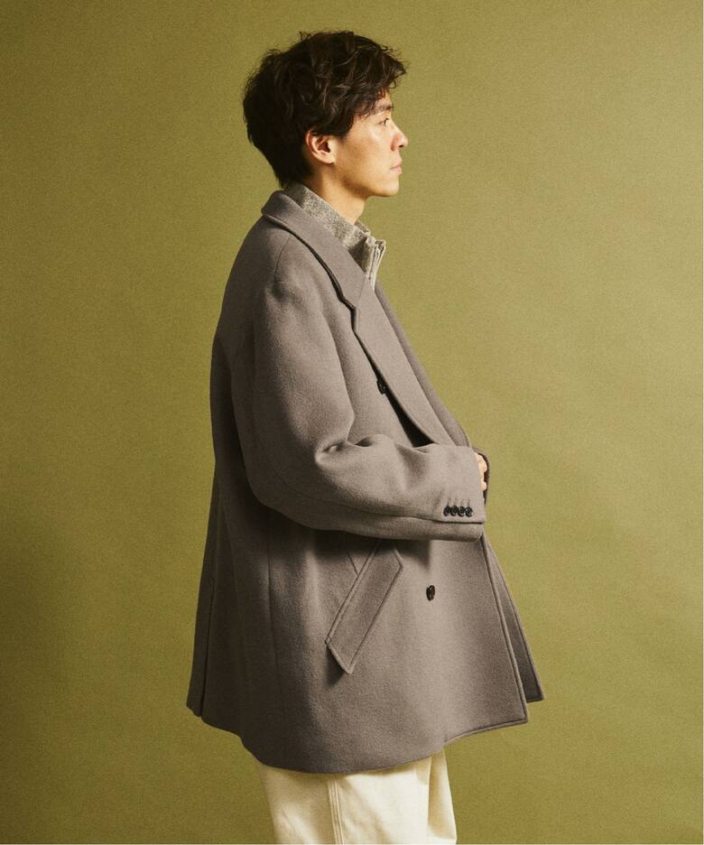 WOOL DOUBLE COAT / ウールダブルコート（チェスターコート）｜417 