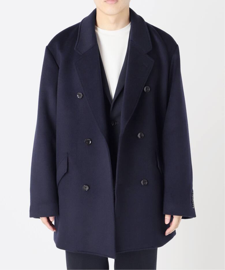 WOOL DOUBLE COAT / ウールダブルコート（チェスターコート）｜417 