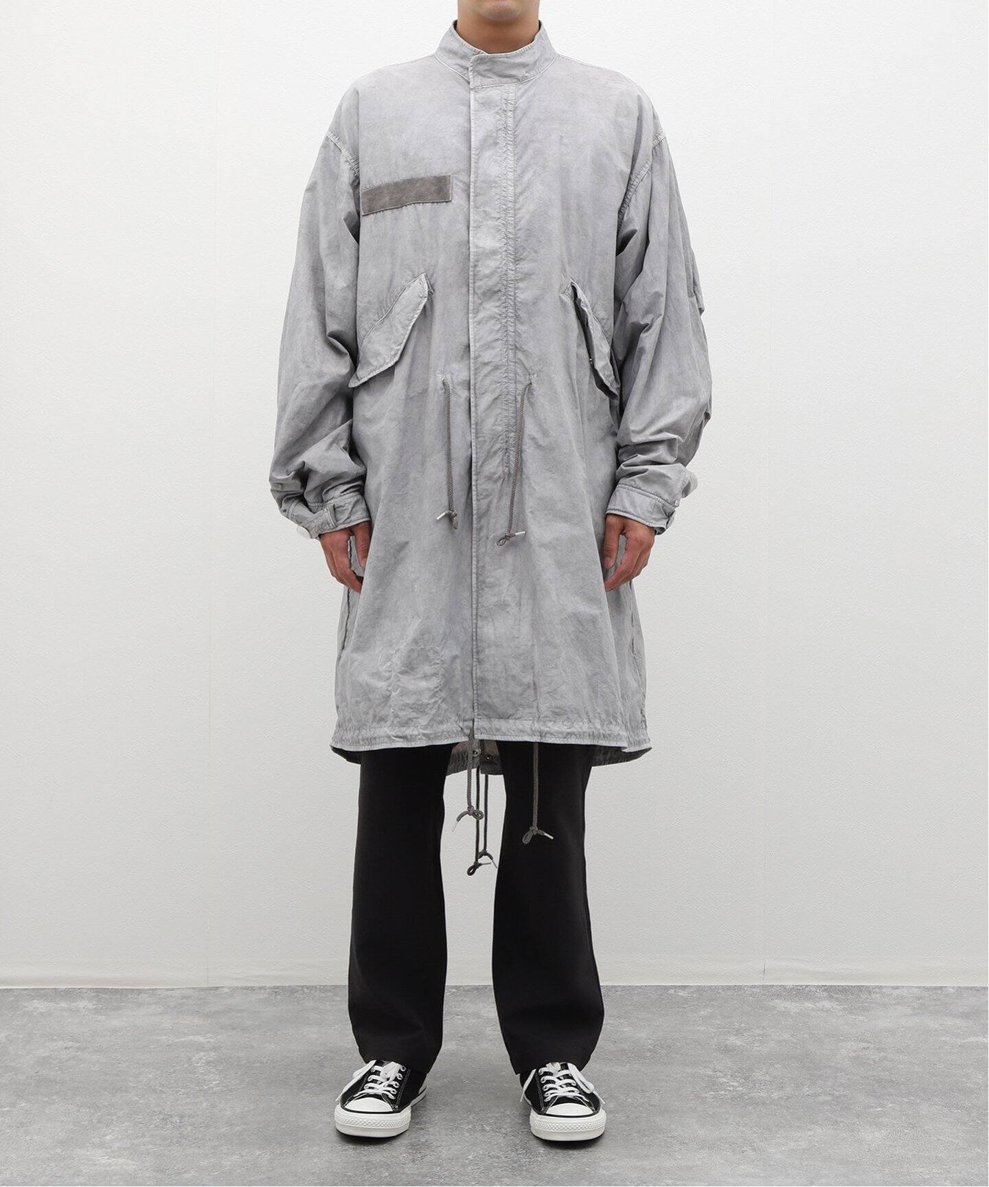 INNAT / インアット HAND DYED FISHTALE COAT J01（モッズコート 