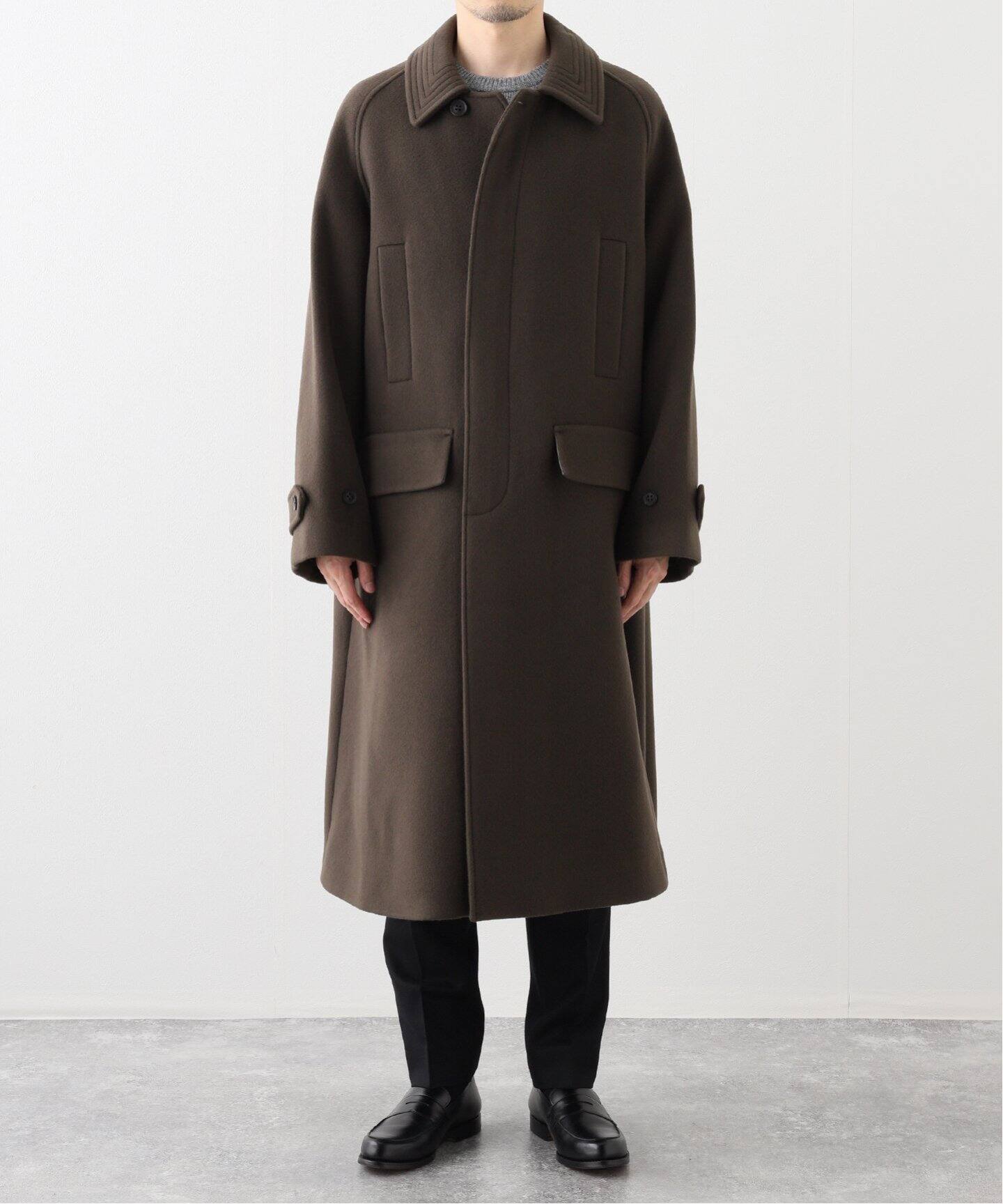 ANOTHER OFFICE / アナザーオフィス VOYAGER BOLD BALMACAAN COAT 