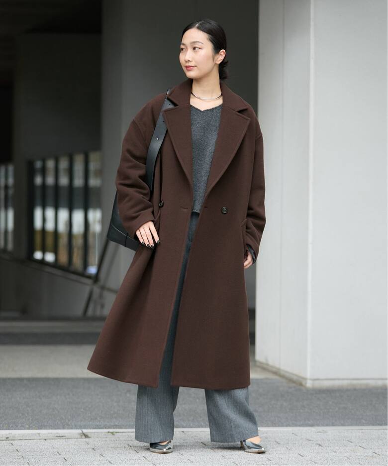 SUPER120/MANTECOオーバーコート（その他ブルゾン／アウター  