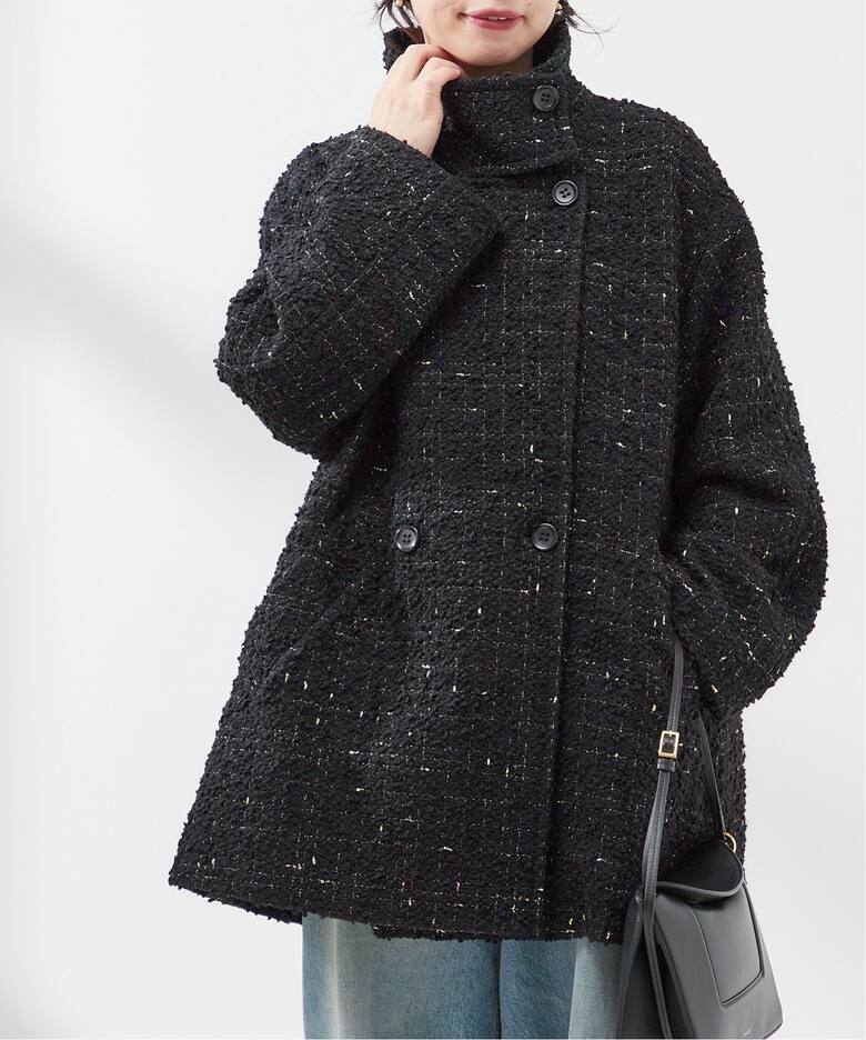 MANTECO GIOLICA スタンドショートコート（その他ブルゾン／アウター  