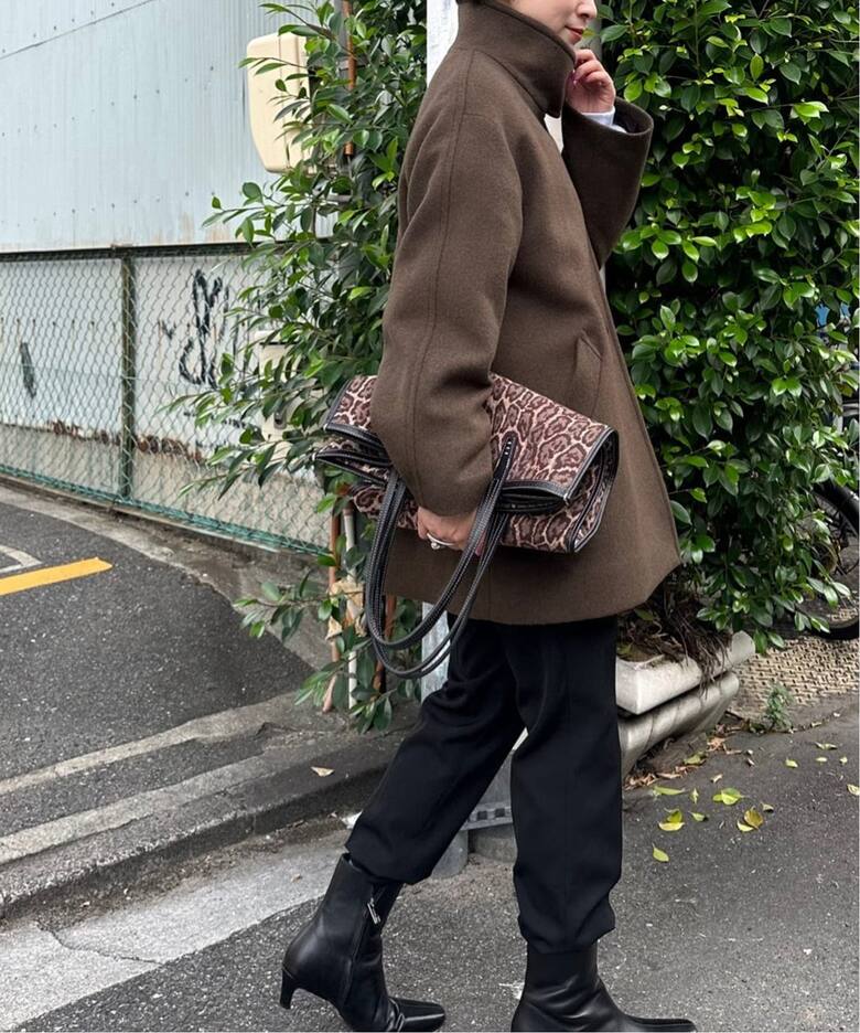 MANTECO GIOLICA スタンドショートコート（その他ブルゾン／アウター  