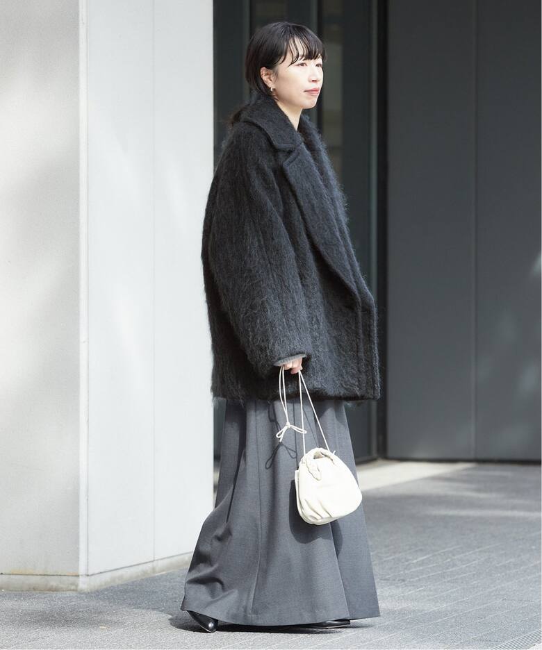 モヘヤMIXシャギーダブルコート（その他ブルゾン／アウター）｜JOURNAL  