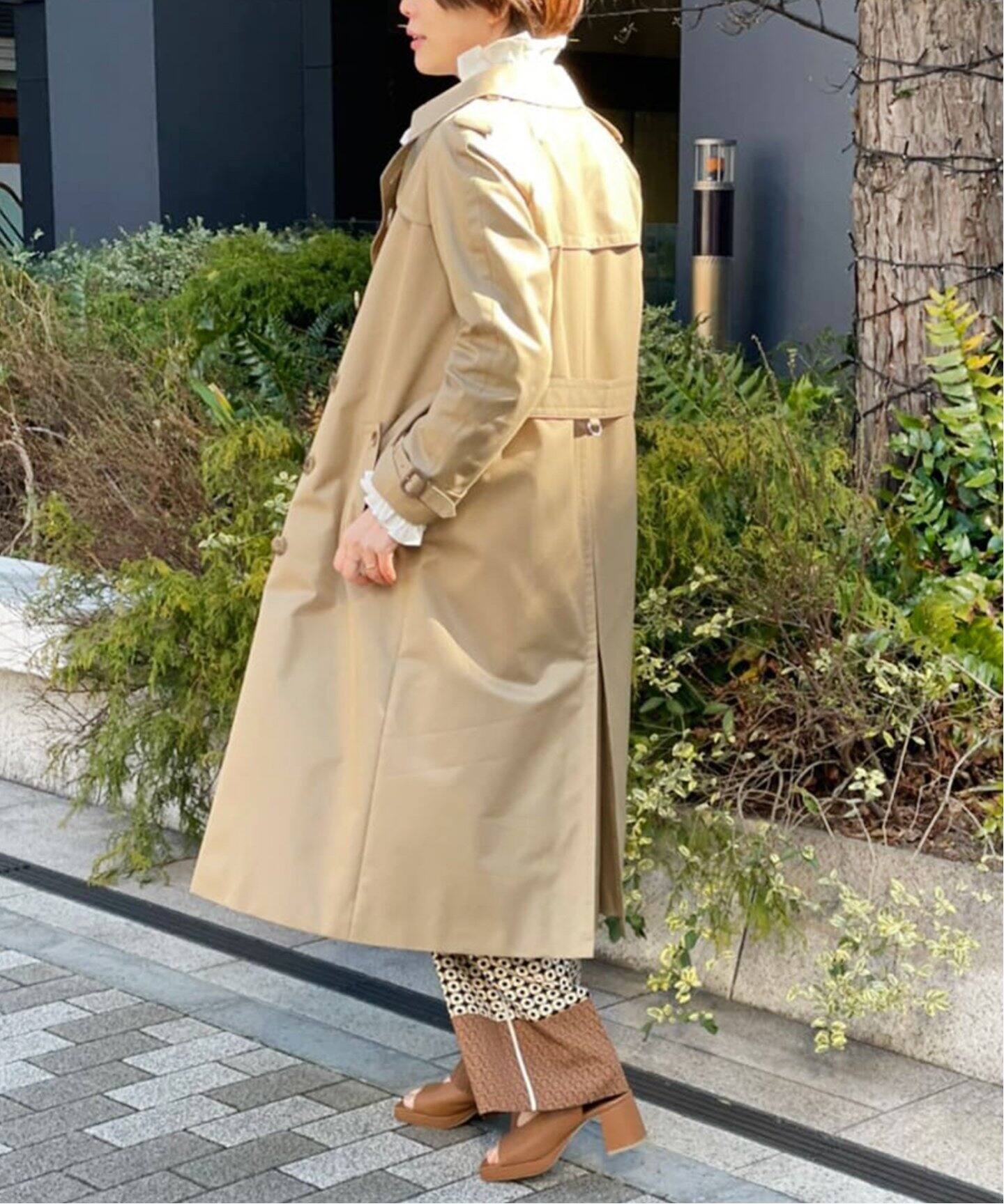 Aquascutum/アクアスキュータム】L114 トレンチコート（トレンチコート  