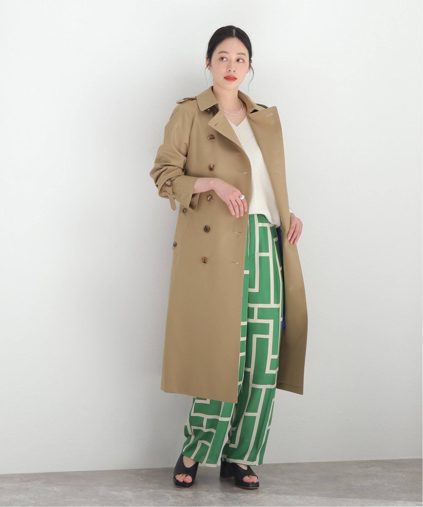 Aquascutum/アクアスキュータム】L114 トレンチコート（トレンチコート  