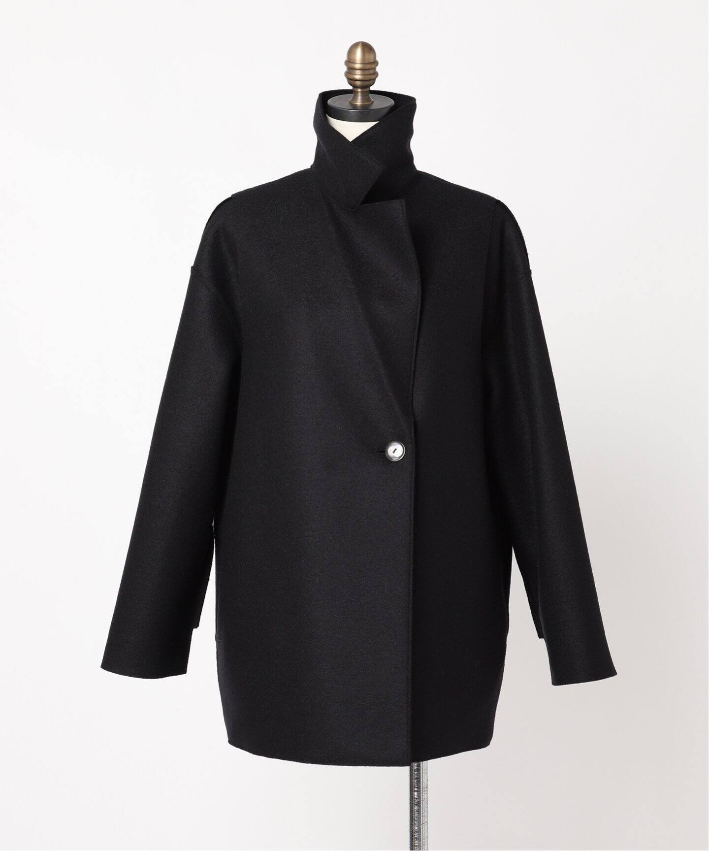 HARRIS WHARF LONDON】Women dropped shoulder d.b.jacket：コート 