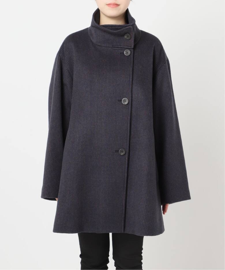 スーパー140ハイネックテントコート（その他ブルゾン／アウター  