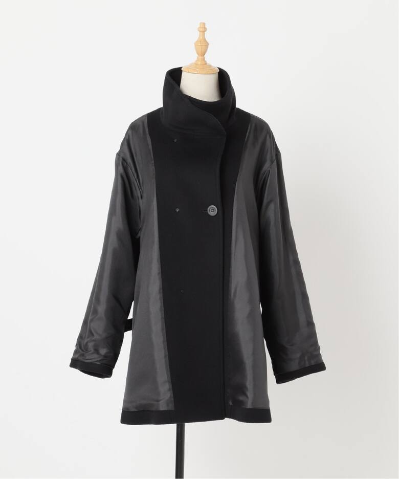 スーパー140ハイネックテントコート（その他ブルゾン／アウター  