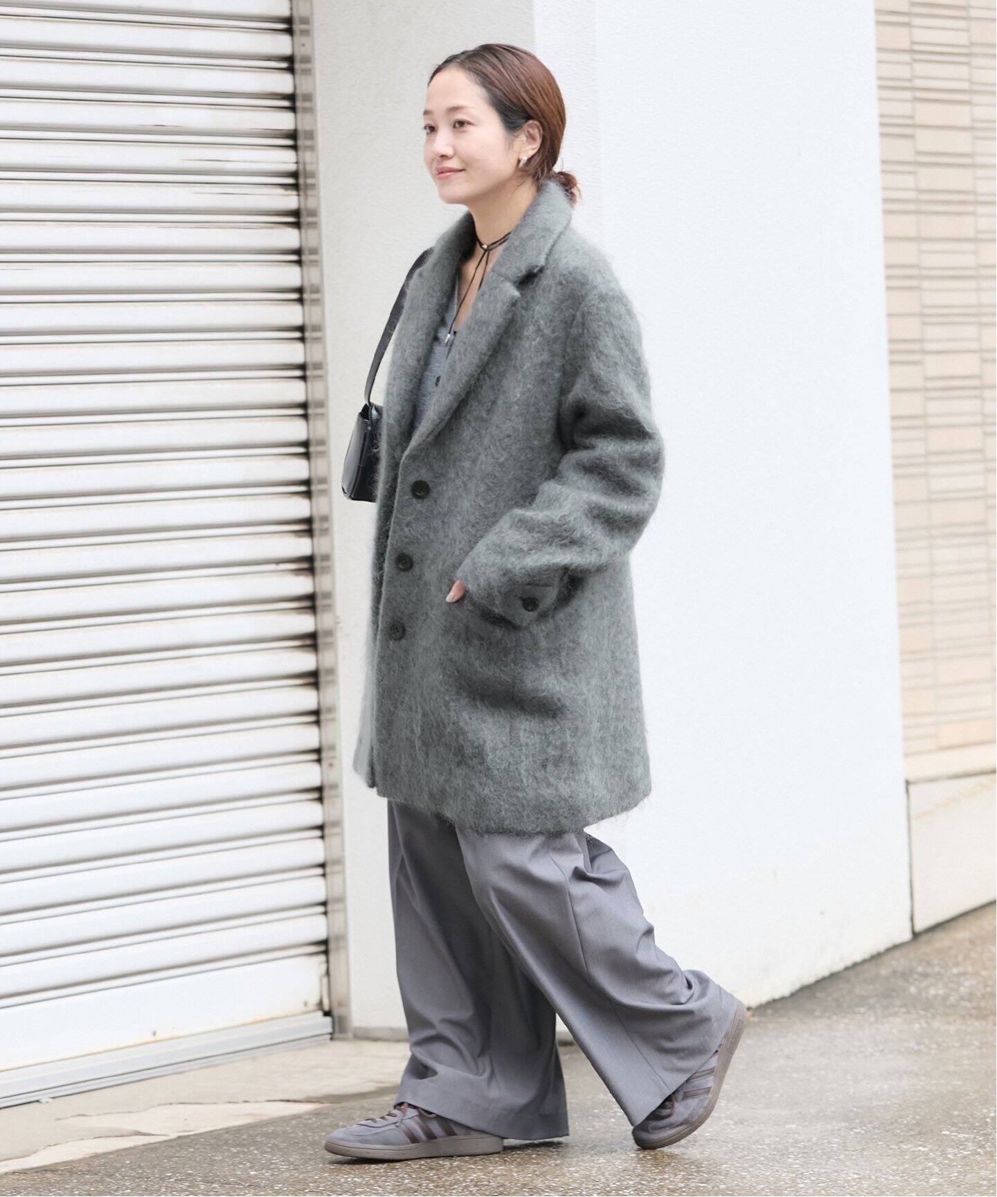 モヘアミックスロングシャギーコート（チェスターコート）｜JOURNAL  