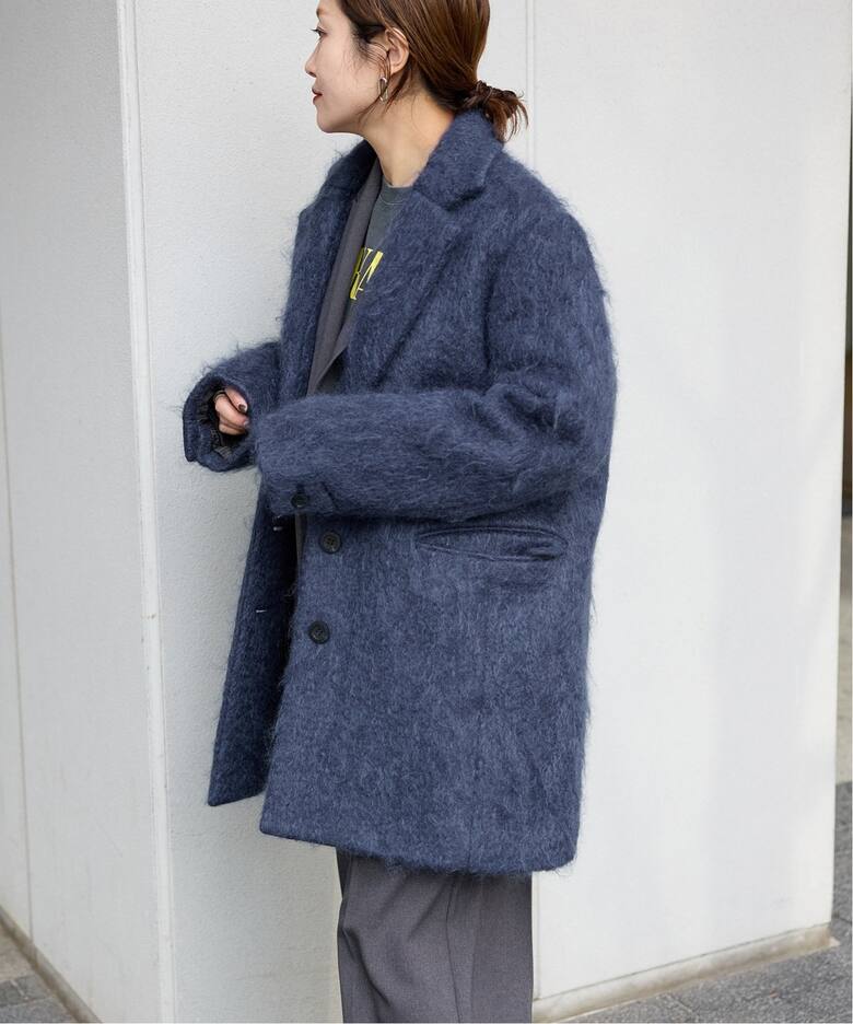 モヘアミックスロングシャギーコート（チェスターコート）｜JOURNAL  