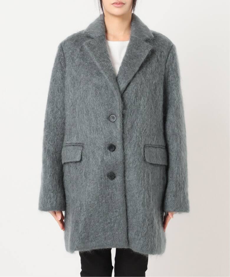 モヘアミックスロングシャギーコート（チェスターコート）｜JOURNAL  