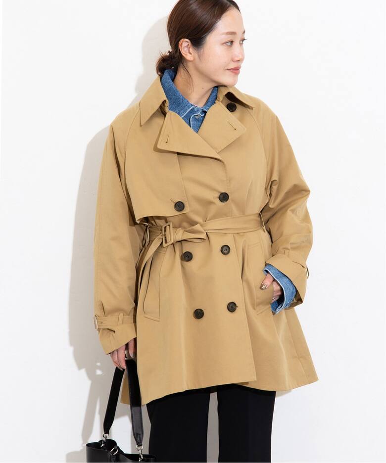 ミドルレングスラフトレンチコート（トレンチコート）｜JOURNAL  