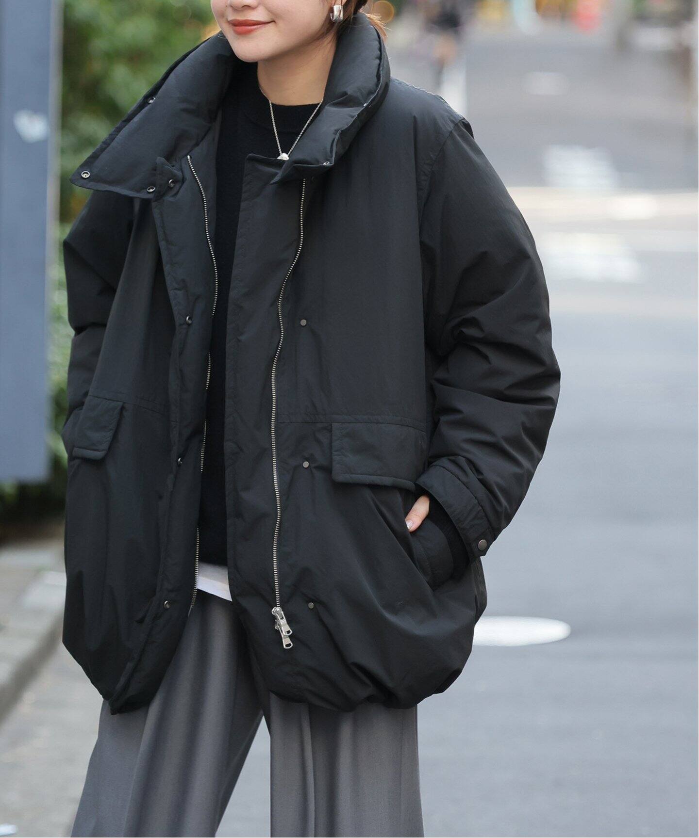 ハイカラーダウンコート（ダウンジャケット）｜JOURNAL STANDARD  