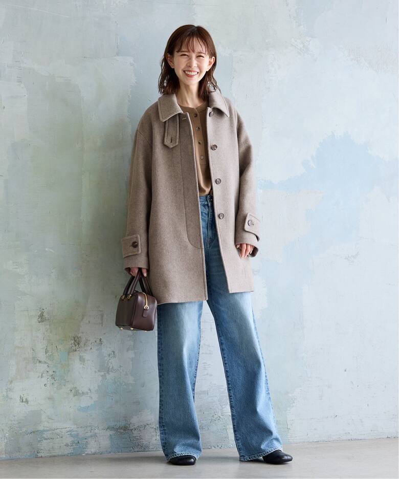 MANTECO WOOLTEN ステンカラーコート（ステンカラーコート）｜JOURNAL 