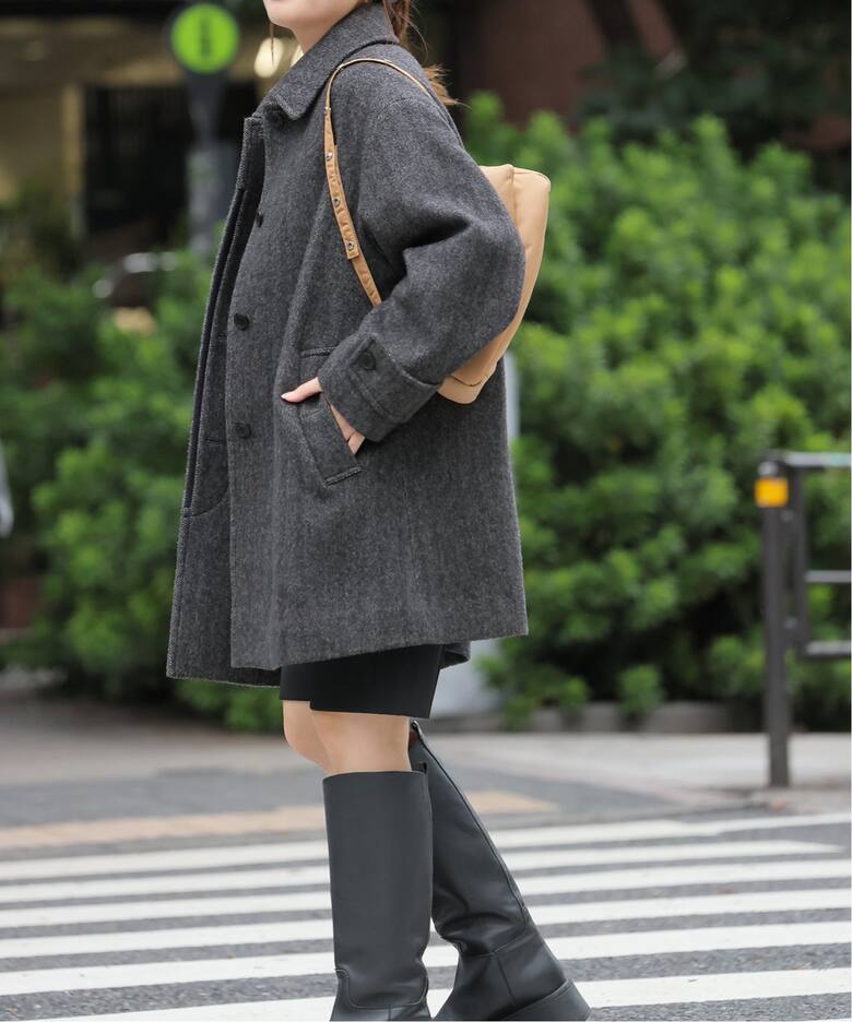 MANTECO WOOLTEN ステンカラーコート（ステンカラーコート）｜JOURNAL 
