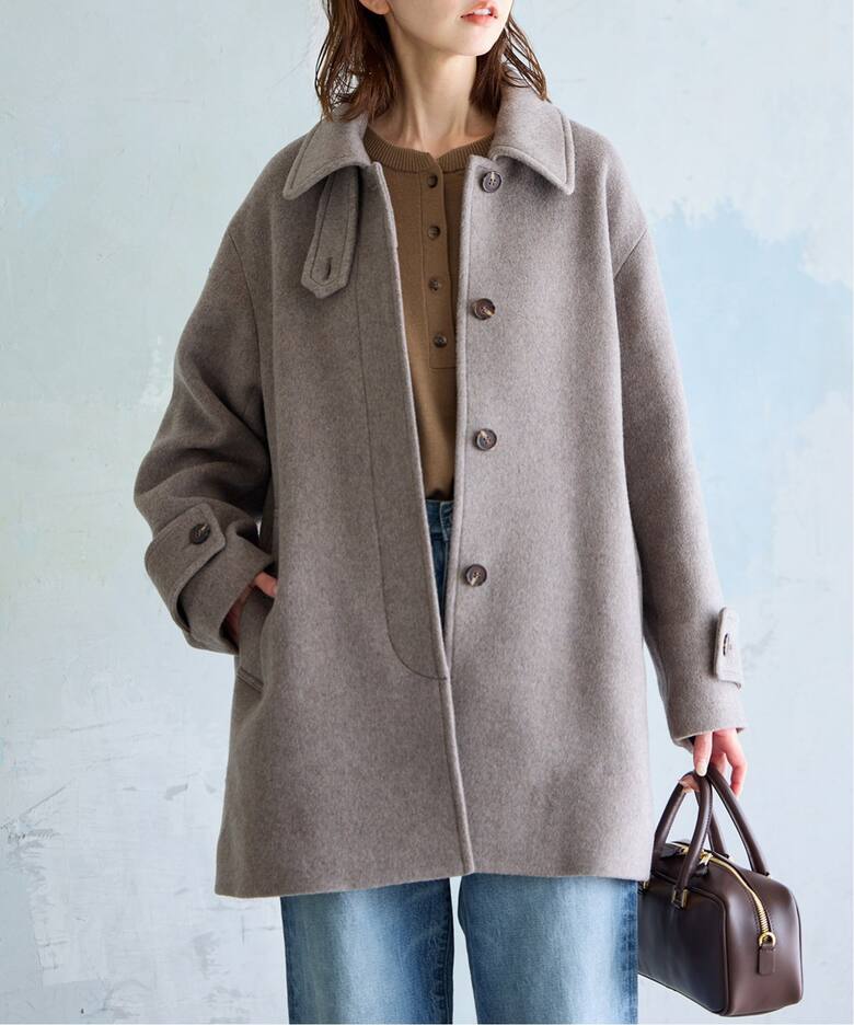 MANTECO WOOLTEN ステンカラーコート（ステンカラーコート）｜JOURNAL 