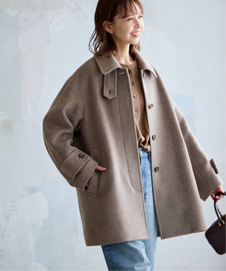 MANTECO WOOLTEN ステンカラーコート（ステンカラーコート）｜JOURNAL  