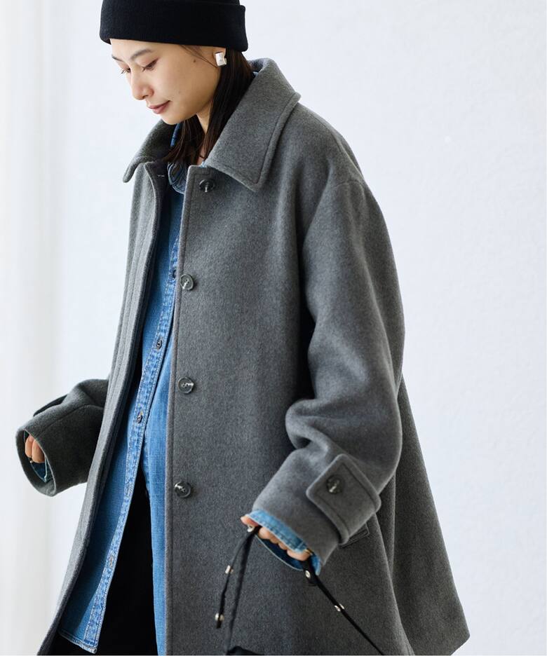 MANTECO WOOLTEN ステンカラーコート（ステンカラーコート）｜JOURNAL  