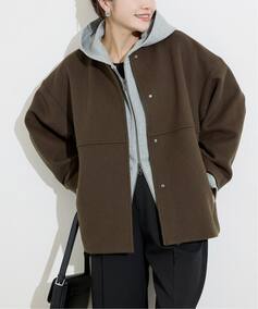 JOURNAL STANDARD｜ジャーナルスタンダードのノーカラーコート 