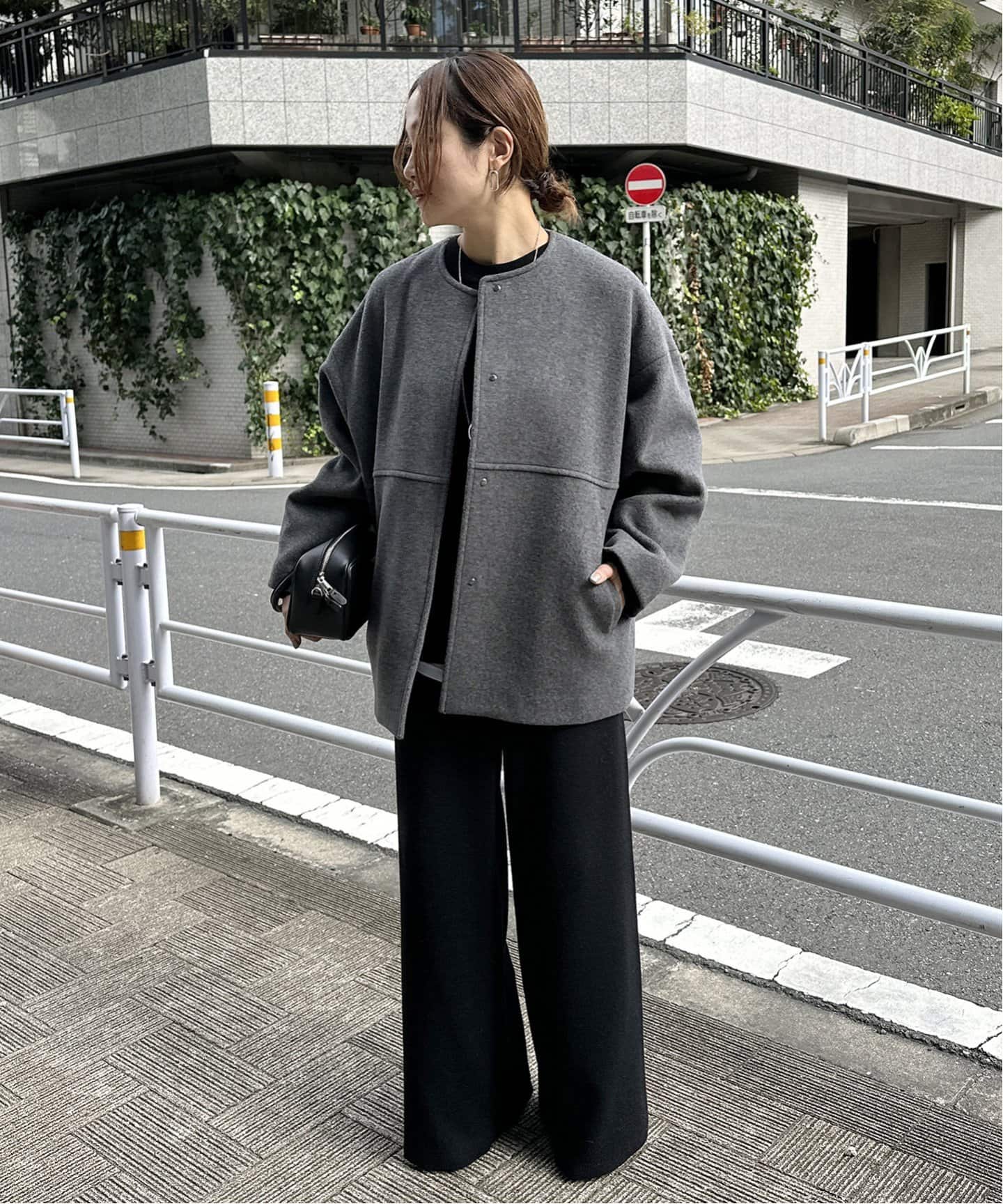 追加2》スーパー140ビーバーノーカラーショートコート（その他