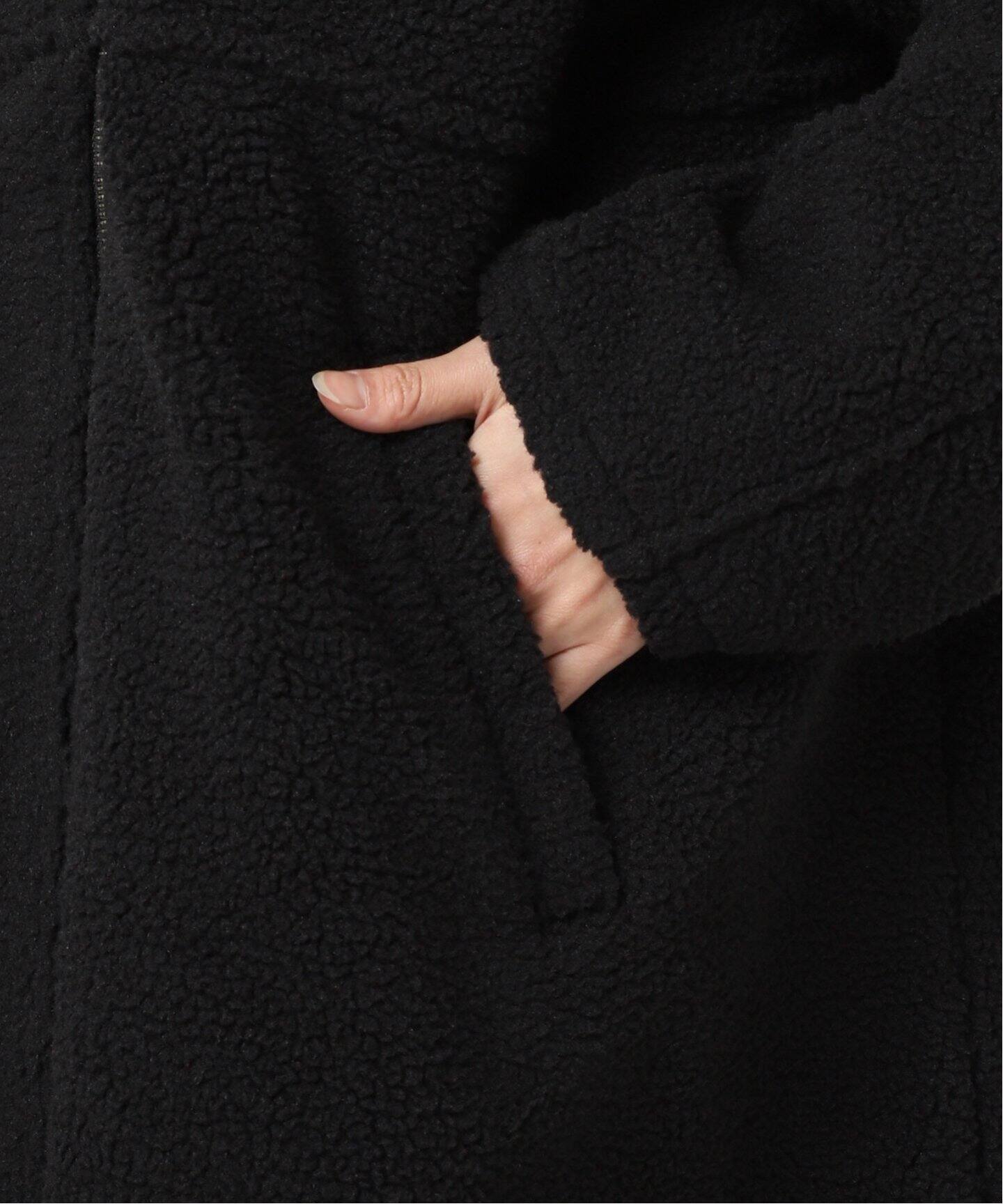 □《WEB限定追加》ボアフードコート（ボア・フリース）｜JOURNAL