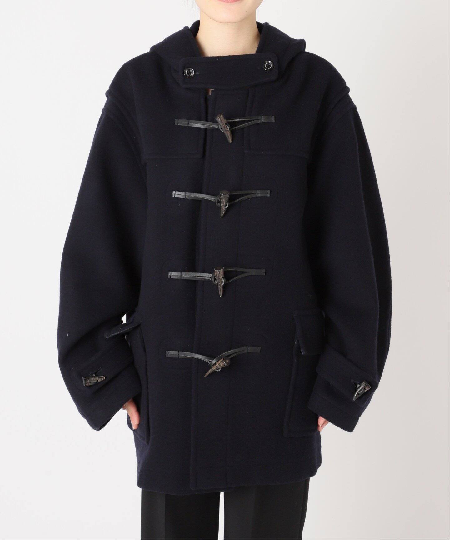 ☆希少☆定価20万☆バーバリーブリット ダッフルコート グレー ウール  