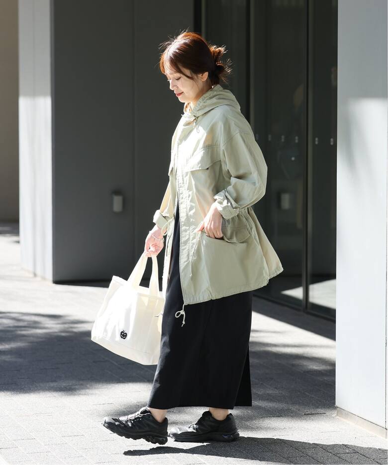 別注【ARMY TWILL/アーミーツイル】Nylon ox Hooded Coat：コート 