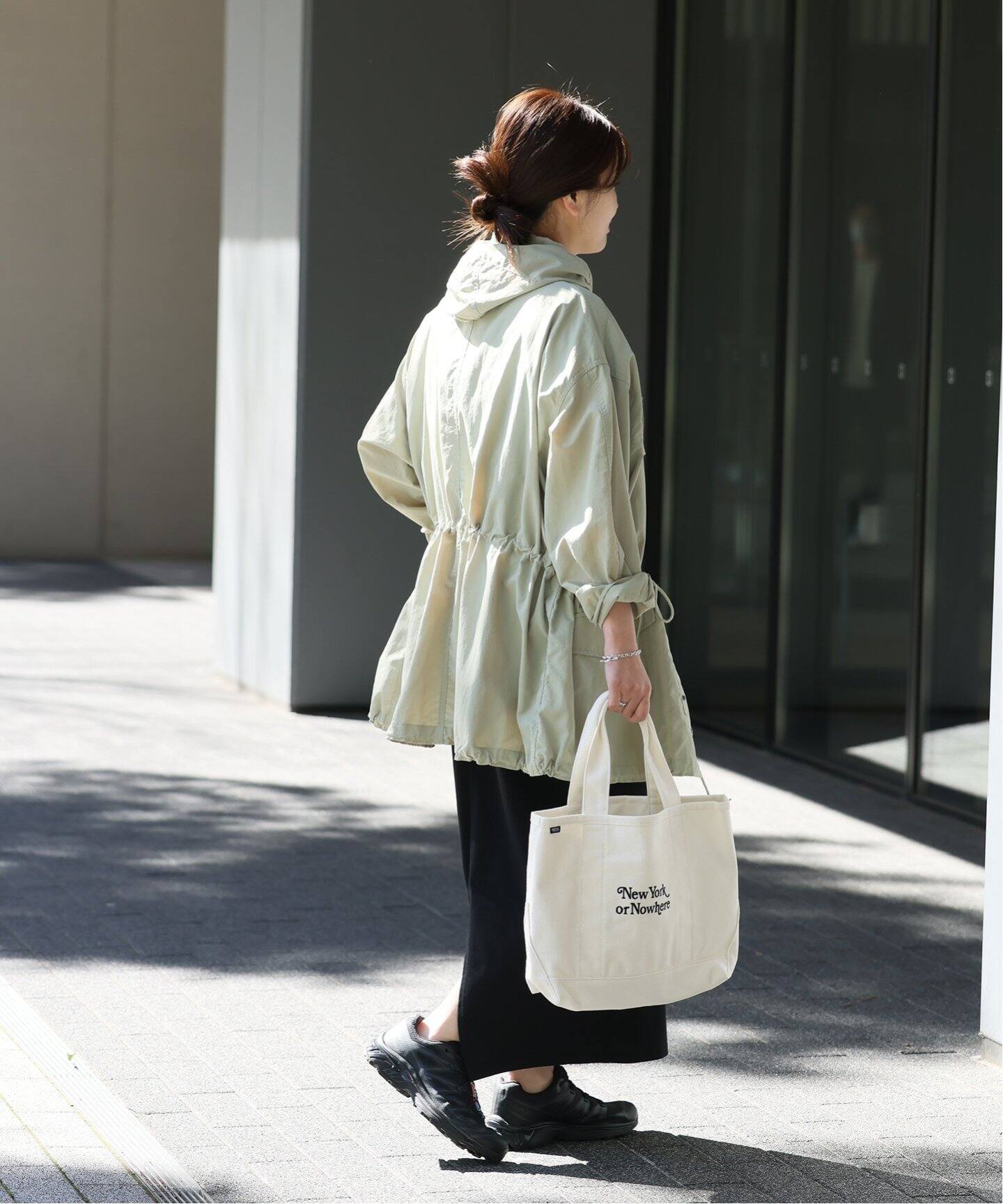 別注【ARMY TWILL/アーミーツイル】Nylon ox Hooded Coat