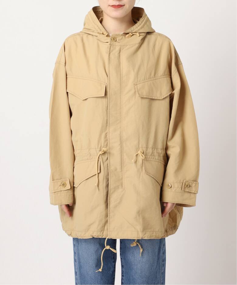 別注【ARMY TWILL/アーミーツイル】Nylon ox Hooded Coat：コート 