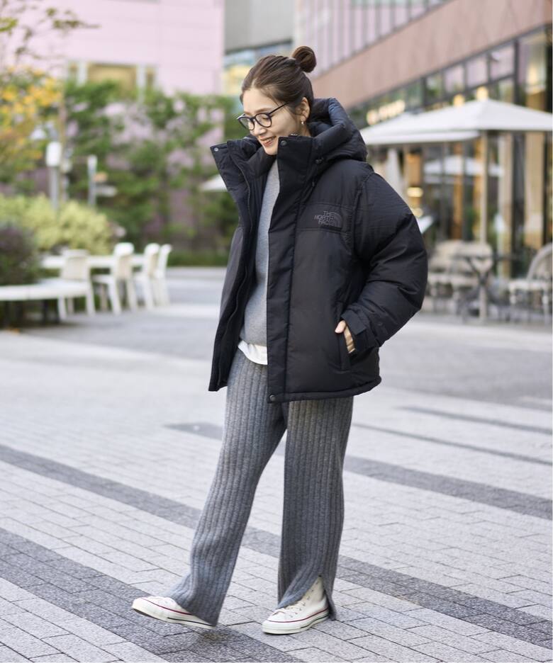 追加》【THE NORTH FACE】 Alteration Baffs Jacket：ダウンジャケット  