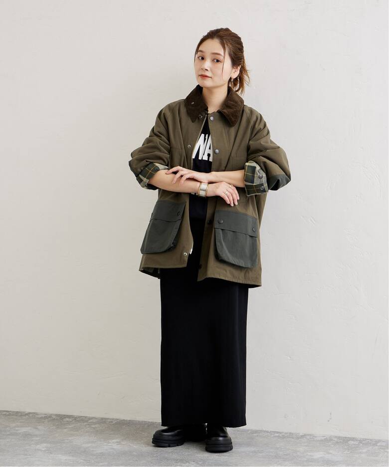 追加》別注【Barbour/バブアー】MULTI COLOR OS BEDALE：コート 