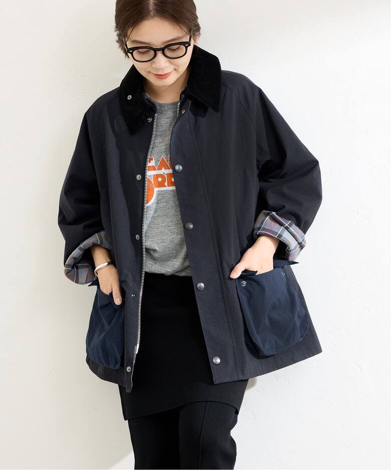 追加》別注【Barbour/バブアー】MULTI COLOR OS BEDALE：コート 
