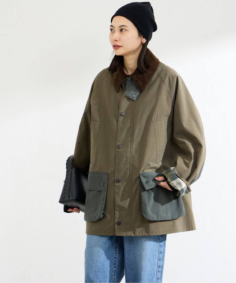 追加》別注【Barbour/バブアー】MULTI COLOR OS BEDALE：コート 