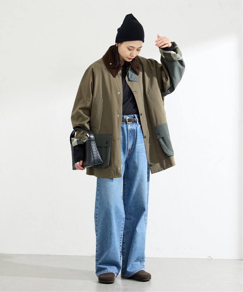 追加》別注【Barbour/バブアー】MULTI COLOR OS BEDALE：コート  