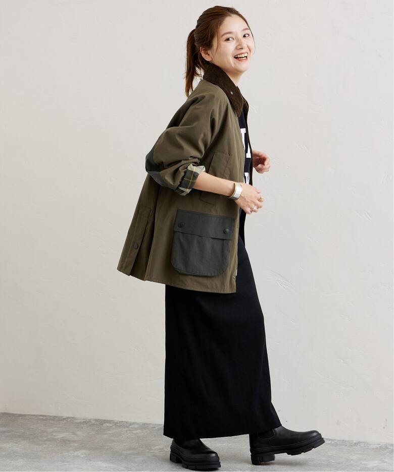 追加》別注【Barbour/バブアー】MULTI COLOR OS BEDALE：コート  