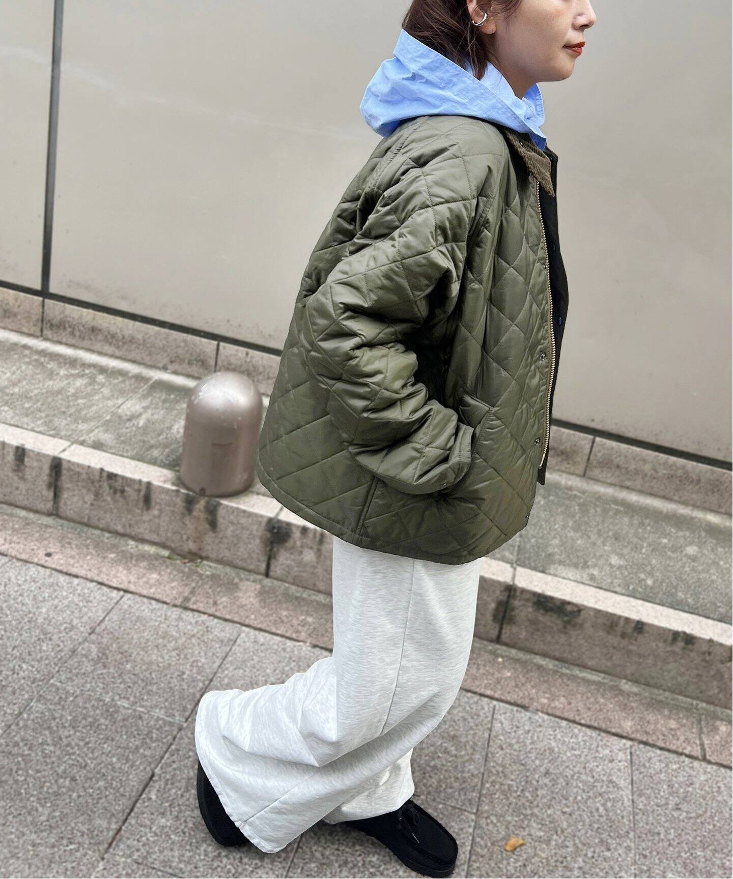 Barbour/バブアー】OS TRANSPORTQUILTED JK（中綿・キルティング 