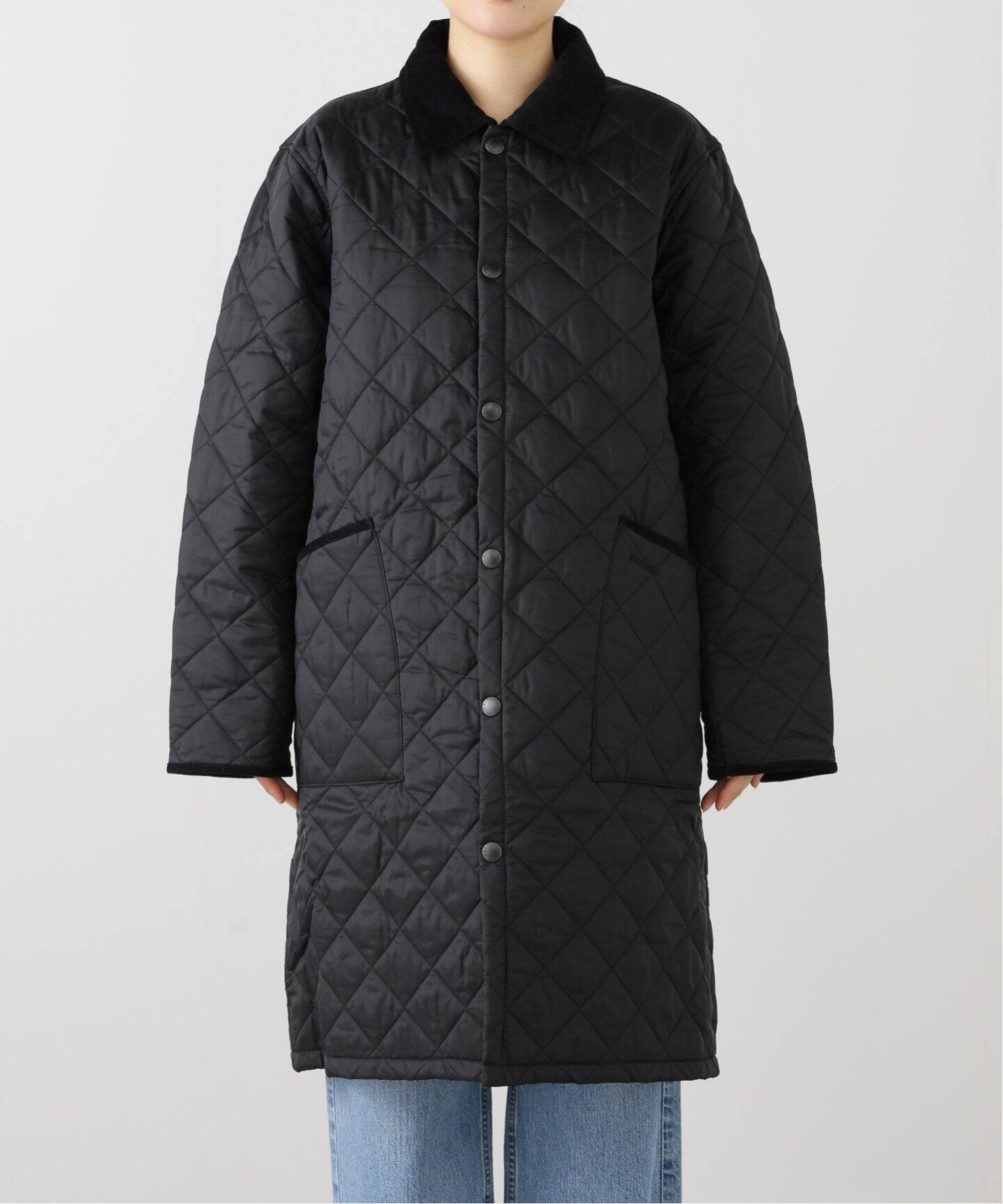 Barbour/バブアー】long liddesdale quilted jacket（中綿 