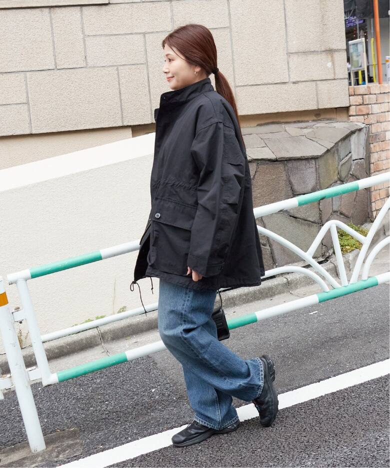 別注】【ARMY TWILL/アーミーツイル】2WAY Cotton Nylon Stand Coat 