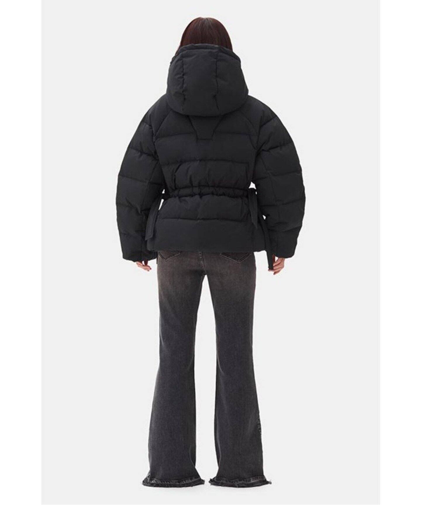 GANNI / ガニー】 Tech Seersucker Oversized Puffer J F9690/F9496 