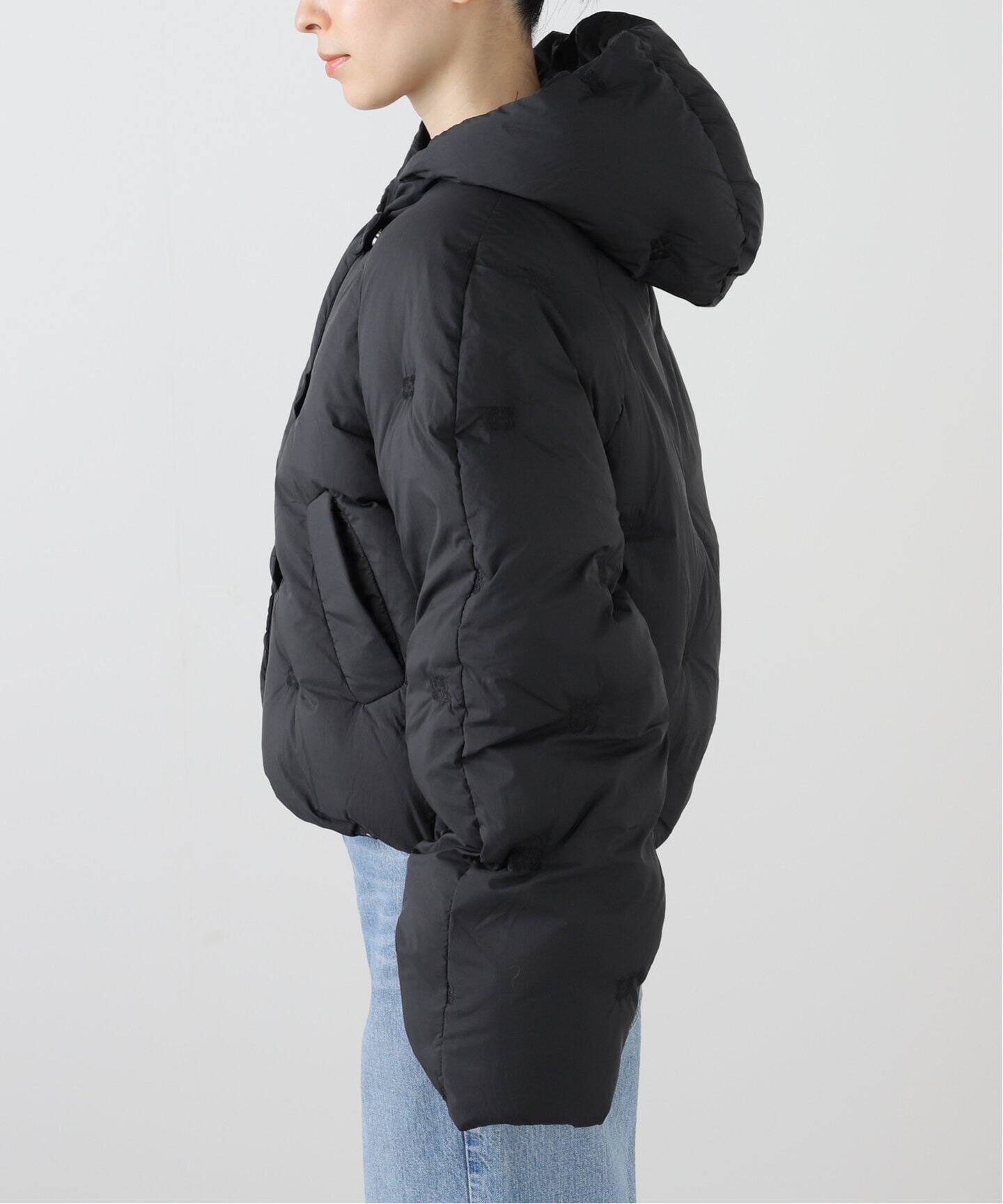 GANNI / ガニー】Nylon Tech Puffer Short Jacket F9546（ダウン  
