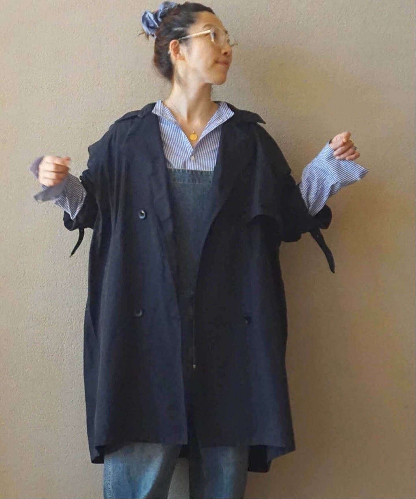 メモリーウェザービッグトレンチコート（トレンチコート）｜journal  