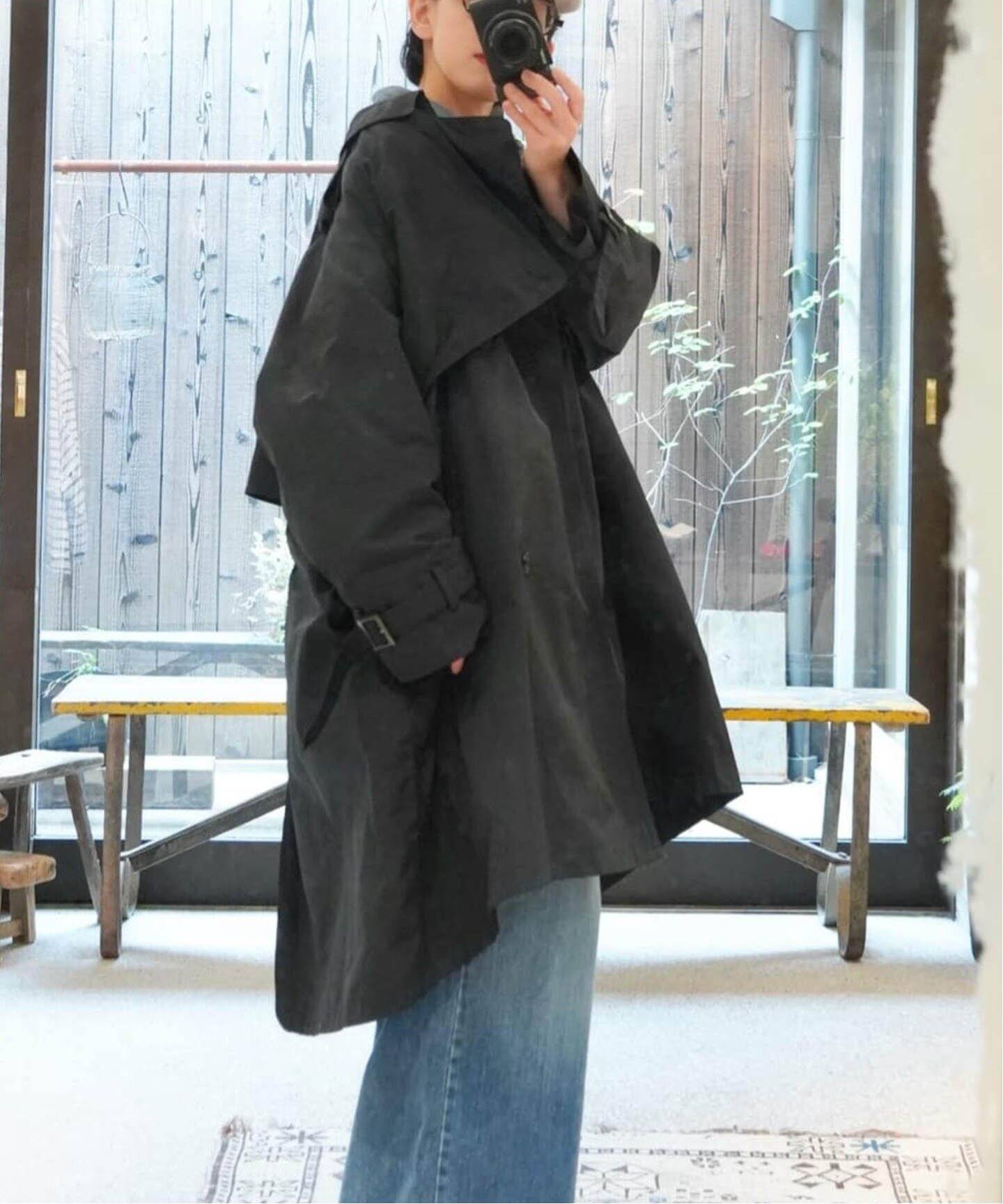 メモリーウェザービッグトレンチコート（トレンチコート）｜journal  