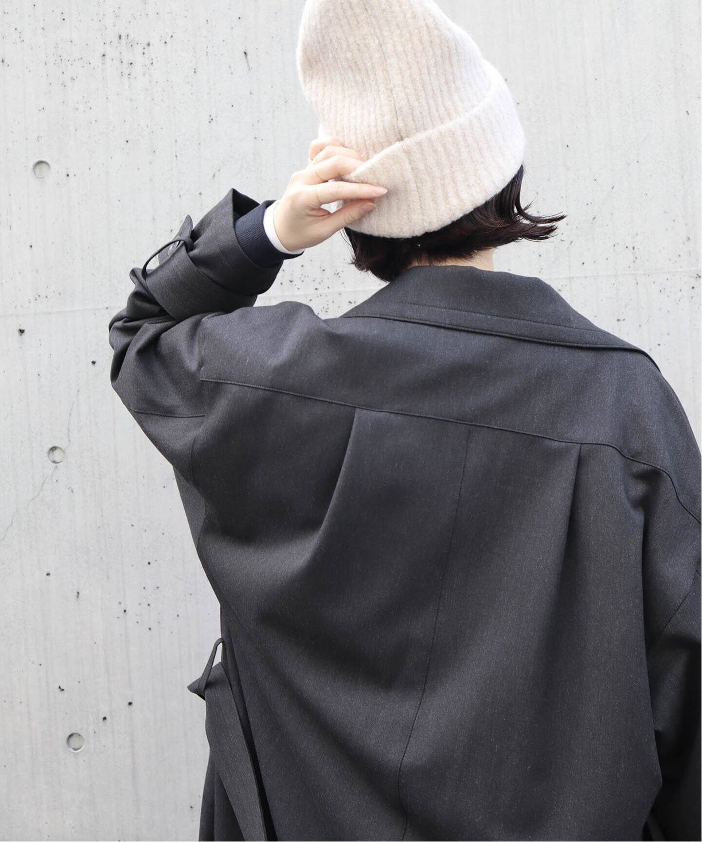 journal standard luxe ラックス コート イタリア 黒 Robe likeコート（その他ブルゾン／アウター）｜journal