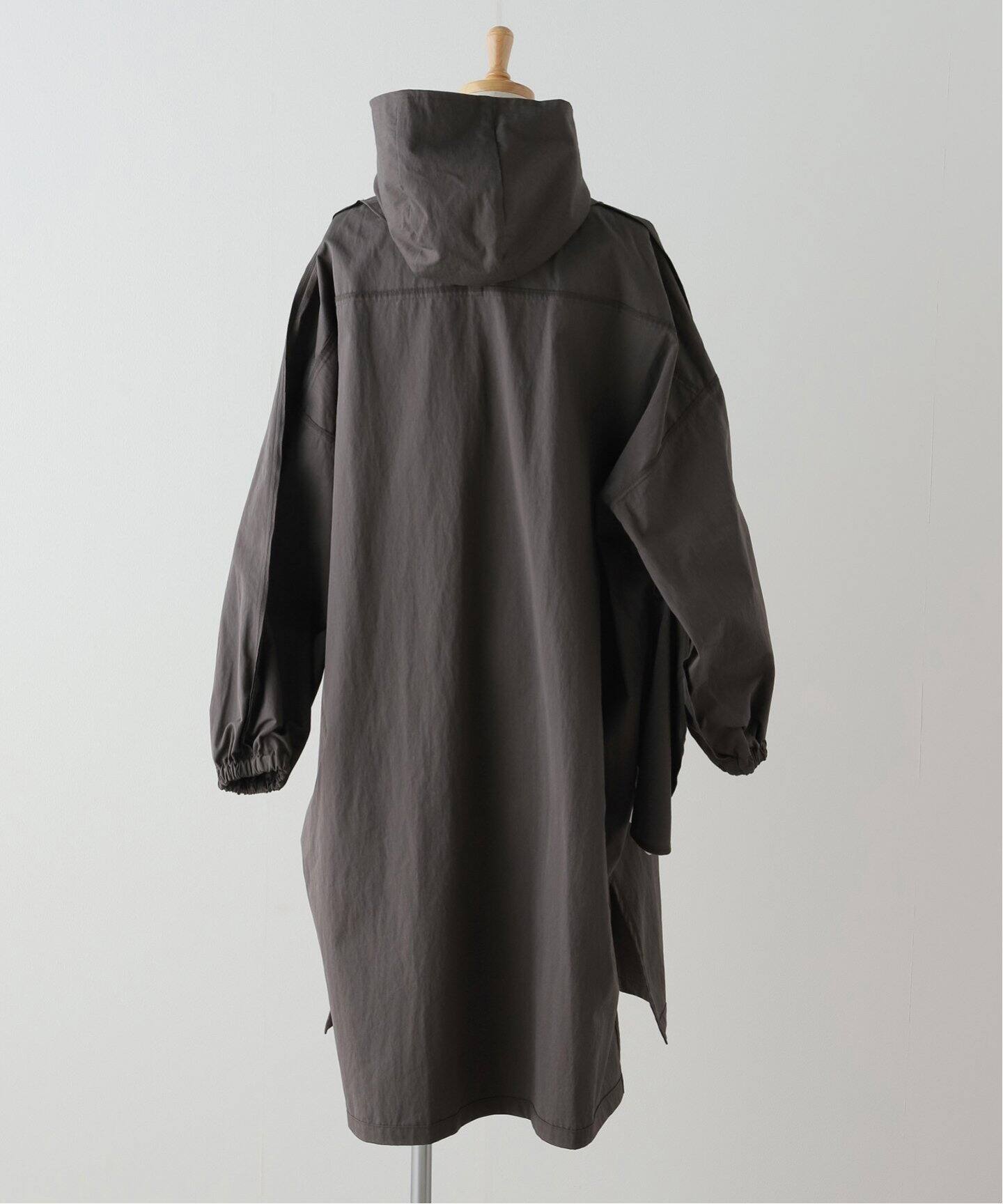 コットンナイロンハーフコート（フードコート）｜journal standard  