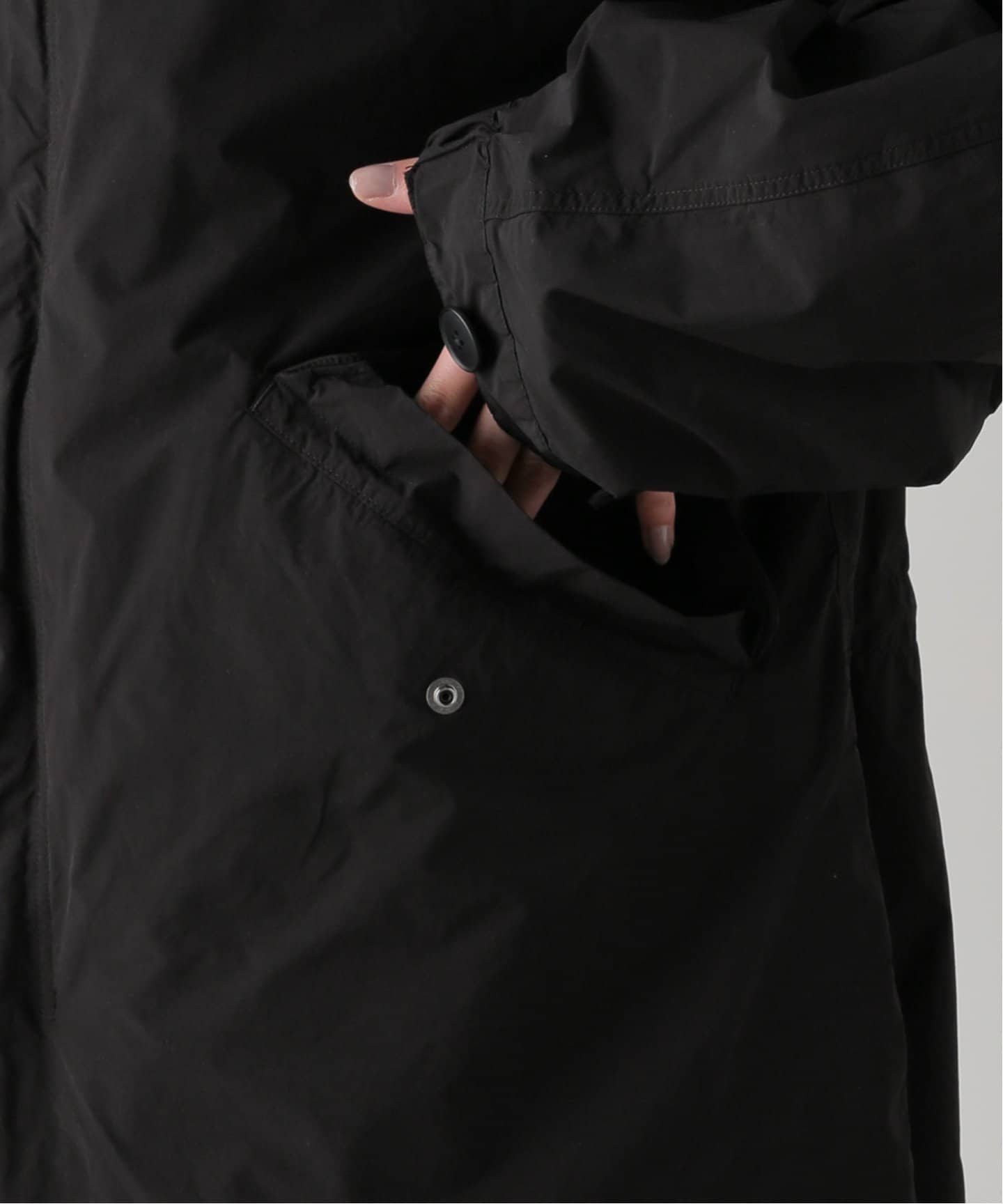 ATON (エイトン) AIR WEATHER SHORT MODS COAT AIR WEATHER | SHORT MODS COAT – ATON | エイトン